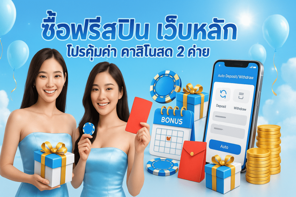 ซื้อฟรีสปิน เว็บหลัก
